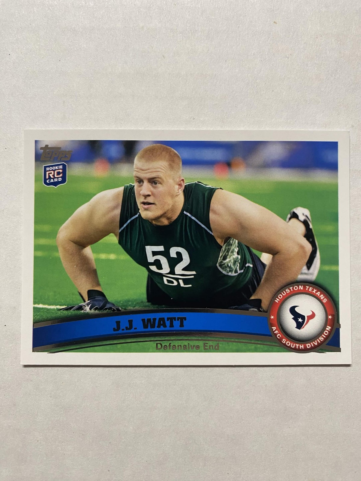 2011 Topps - J.J. Watt #331 (RC) 2011 Topps - J.J. Watt #331 (RC)