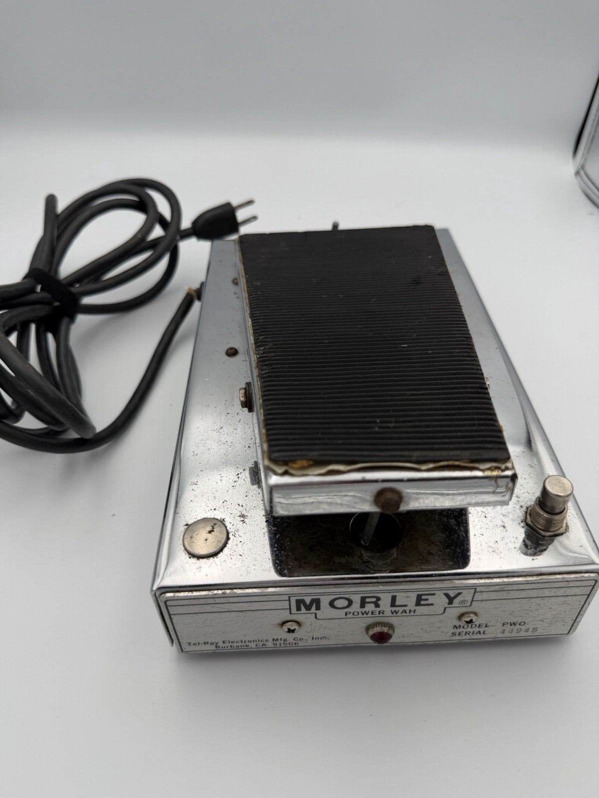 Vintage Morley Power Wah PWO Pedal - Tel-Ray Era - Tested And Working