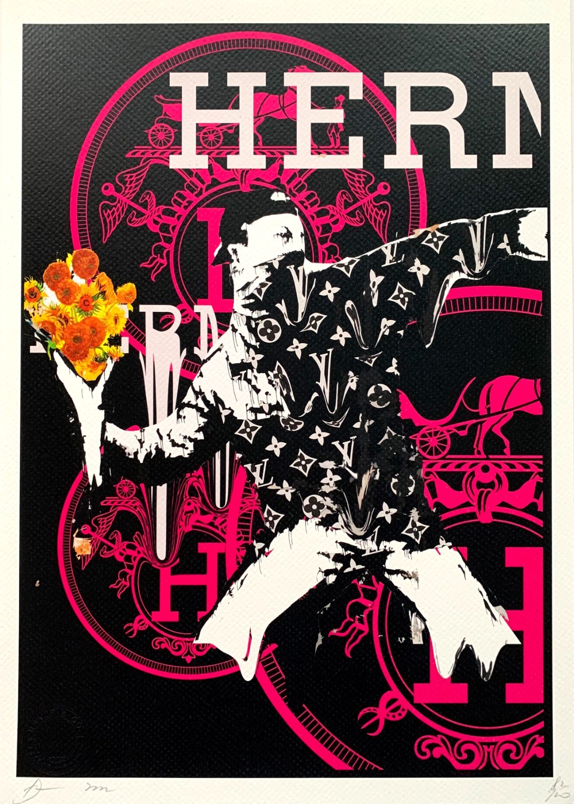 Death NYC Banksy Original Limited Edition Print with COA