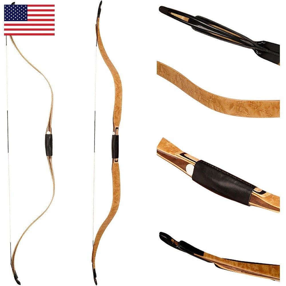 AF 60'' 3D Archery High Accuracy Recurve Ming Bow Sicai Horse Bow Archery