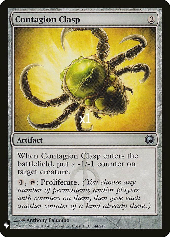 MTG Mystery Booster MB1 Contagion Clasp MINT