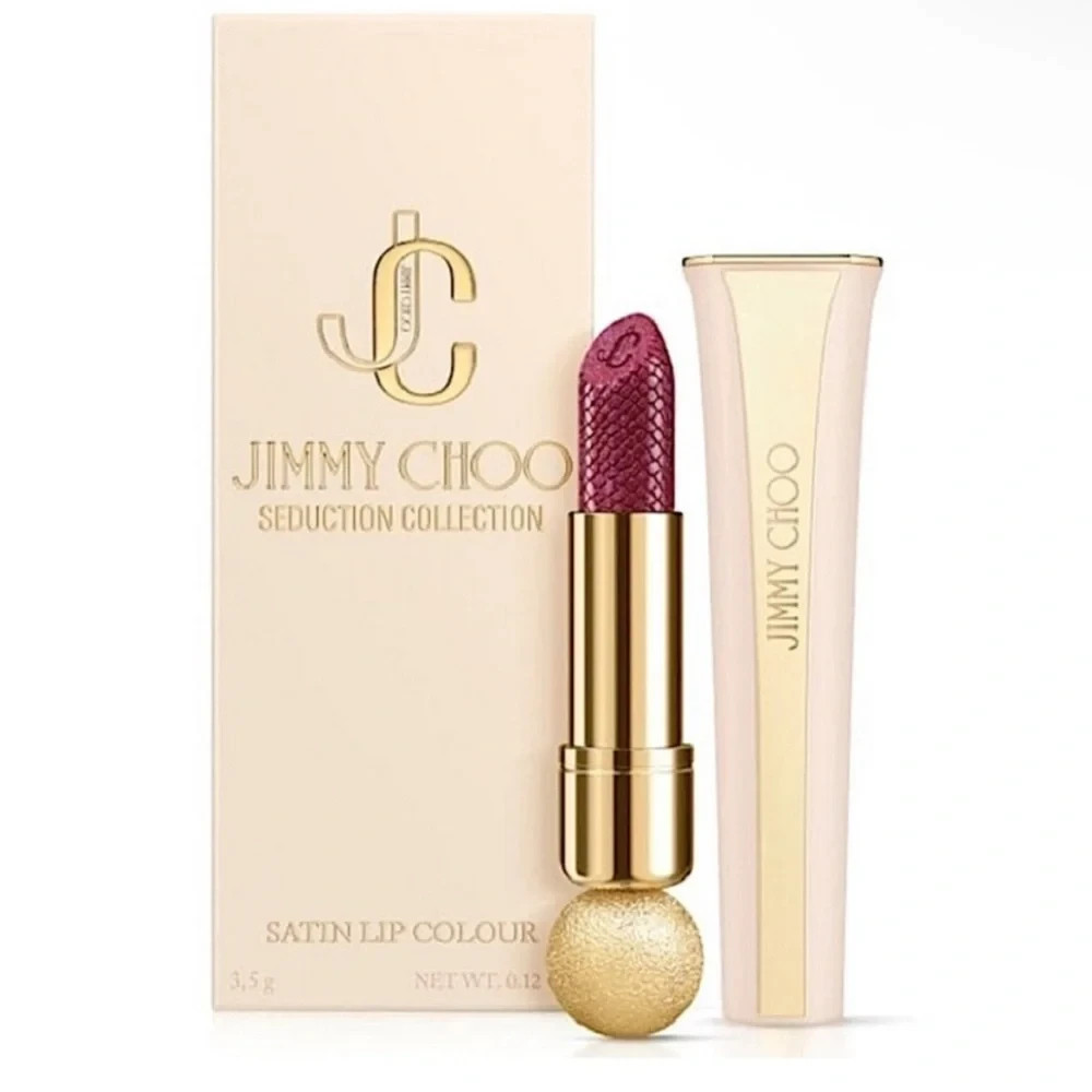 Jimmy Choo Seduction Collection – Satin Lip Colour 002 – Burgundy Charm Jimmy Choo Seduction Collection – Satin Lip Colour 002 – Burgundy Charm