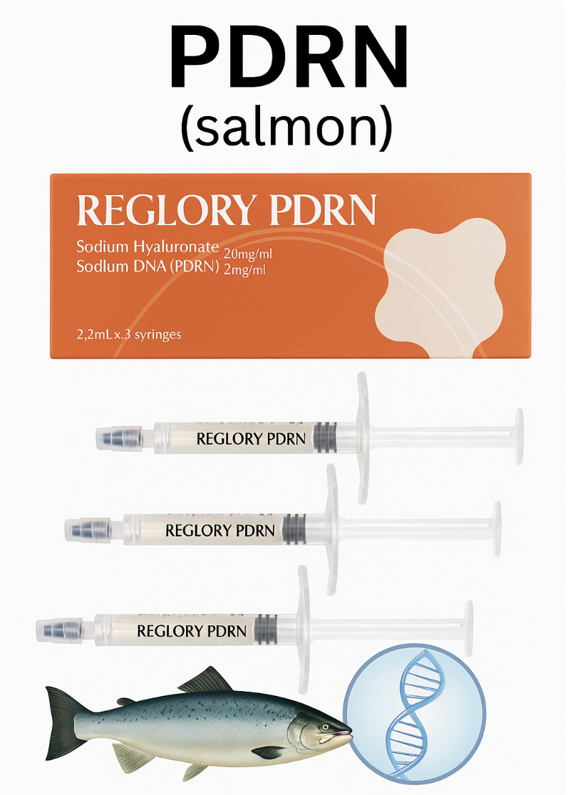 Reglory PDRN PDRN Salmon + Hyaluronic Acid 2.2 x 3mL EXP 5.2026