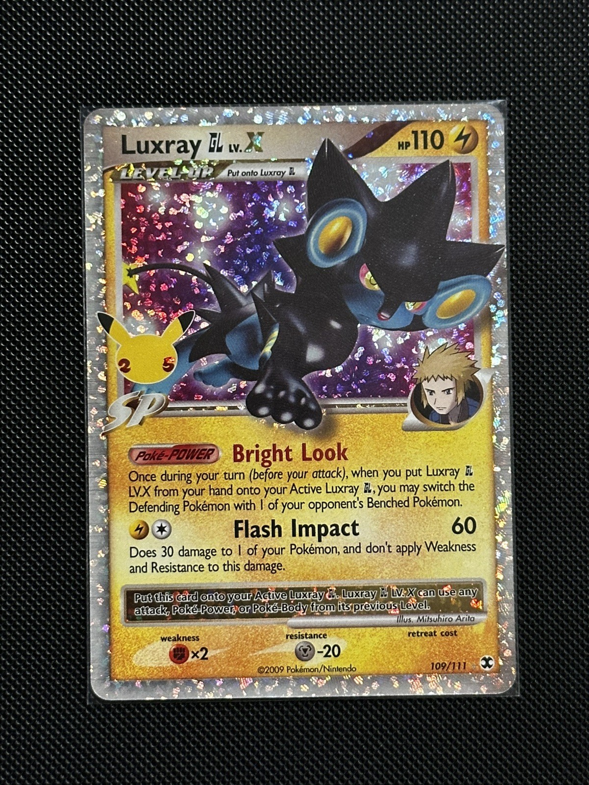 Luxray GL LV.X 109/111 Celebrations: Classic Collection Holo Luxray GL LV.X 109/111 Celebrations: Classic Collection Holo