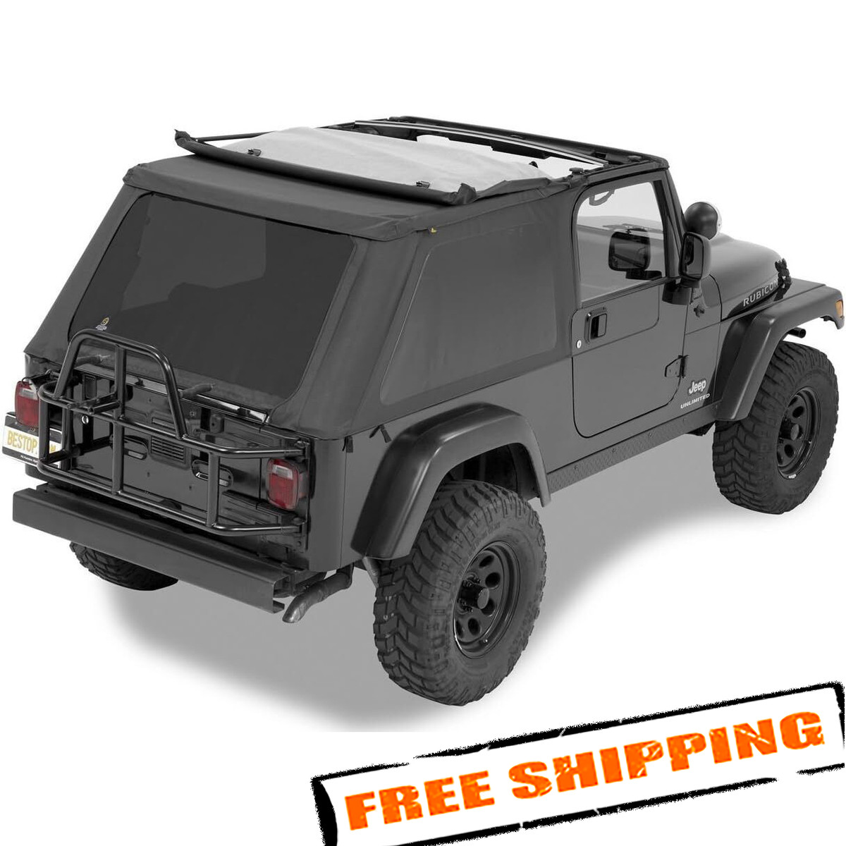Bestop 56821-35 Trektop NX Soft Top for 2004-2006 Jeep Wrangler TJ Unlimited Bestop 56821-35 Trektop NX Soft Top for 2004-2006 Jeep Wrangler TJ Unlimited