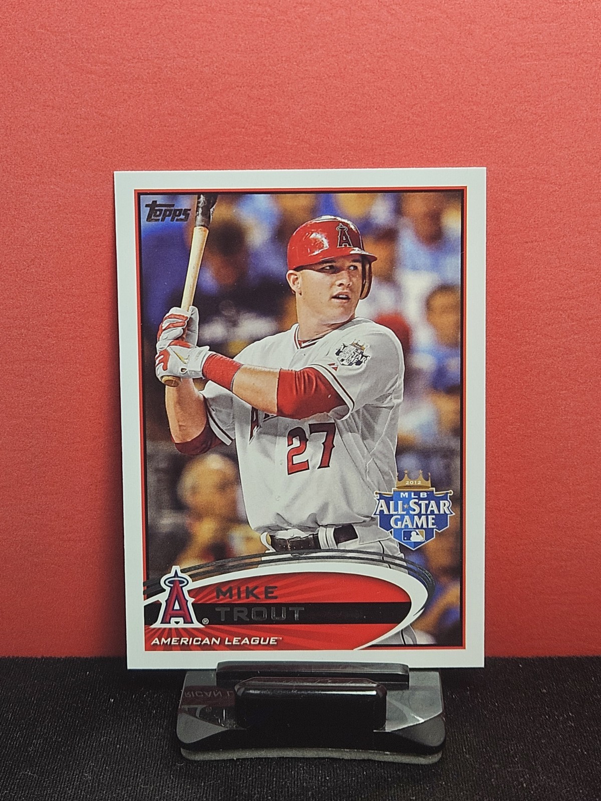 Topps 2012 Update Series All-Star Mike Trout Angels #US144 Base Topps 2012 Update Series All-Star Mike Trout Angels #US144 Base