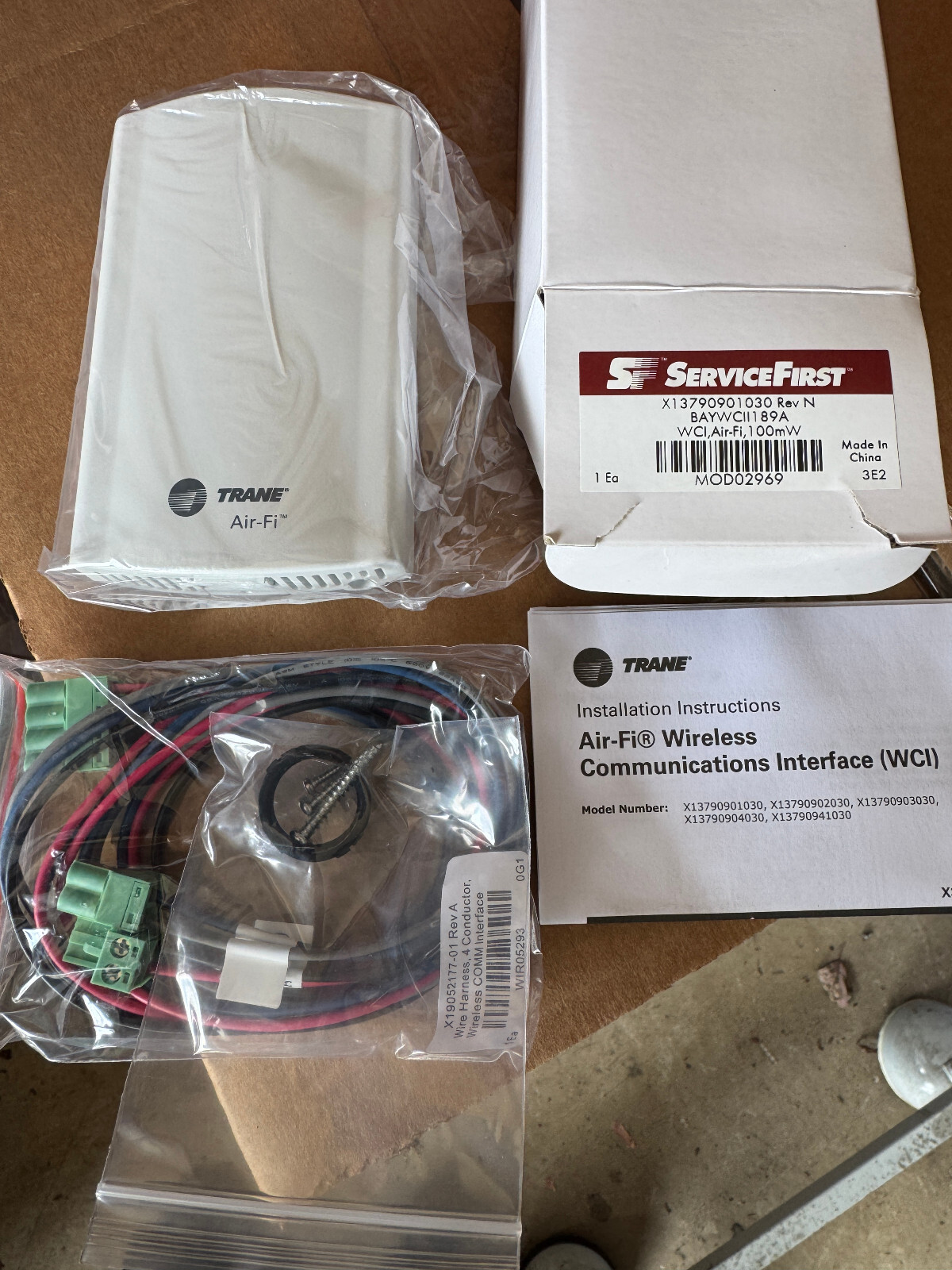 Trane X13790901030 Air-Fri Communications InterFace New in Factory Box Trane X13790901030 Air-Fri Communications InterFace New in Factory Box
