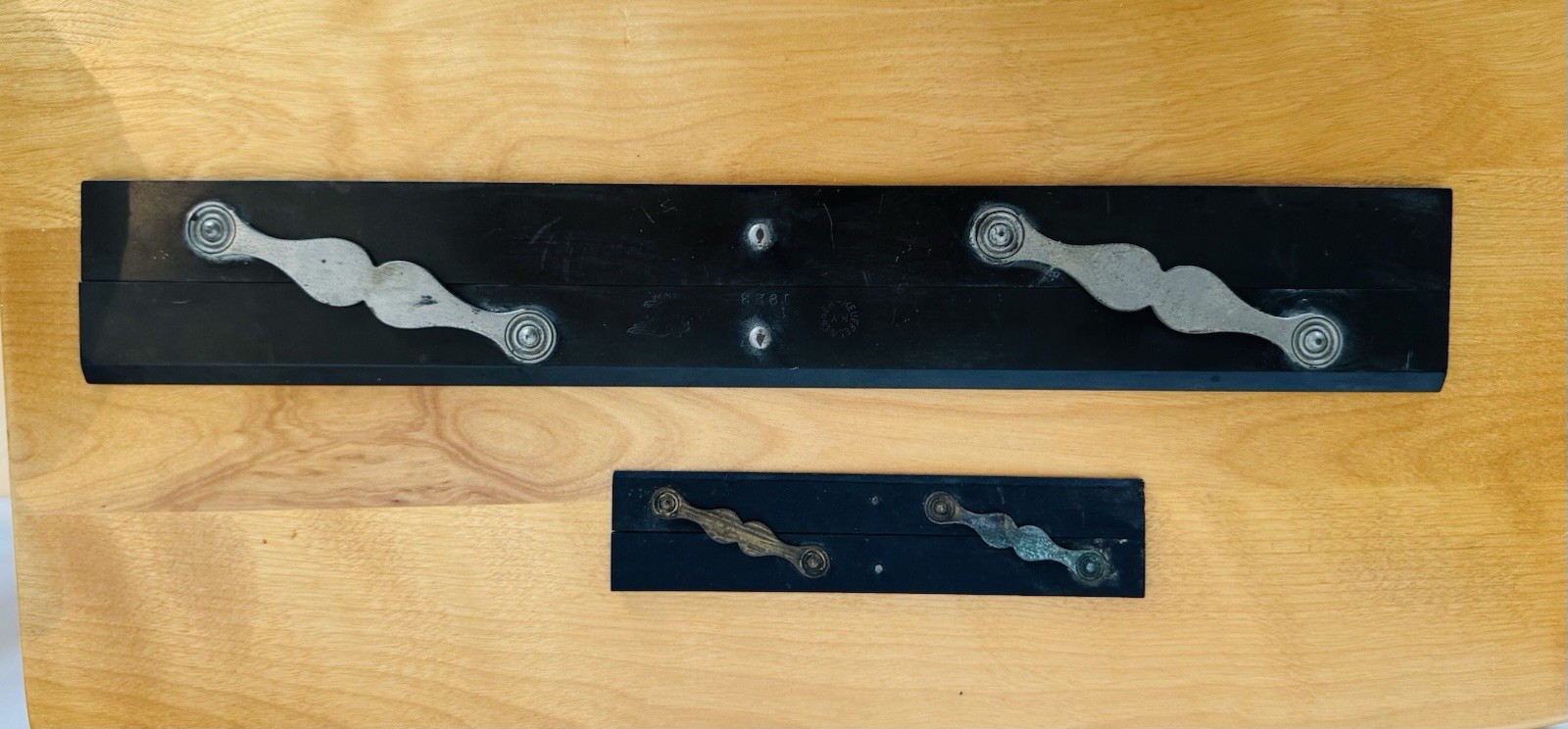 Vintage K&E Keuffel Esser Parallel Rules 15” 6” 1923 Germany Drafting Nautical