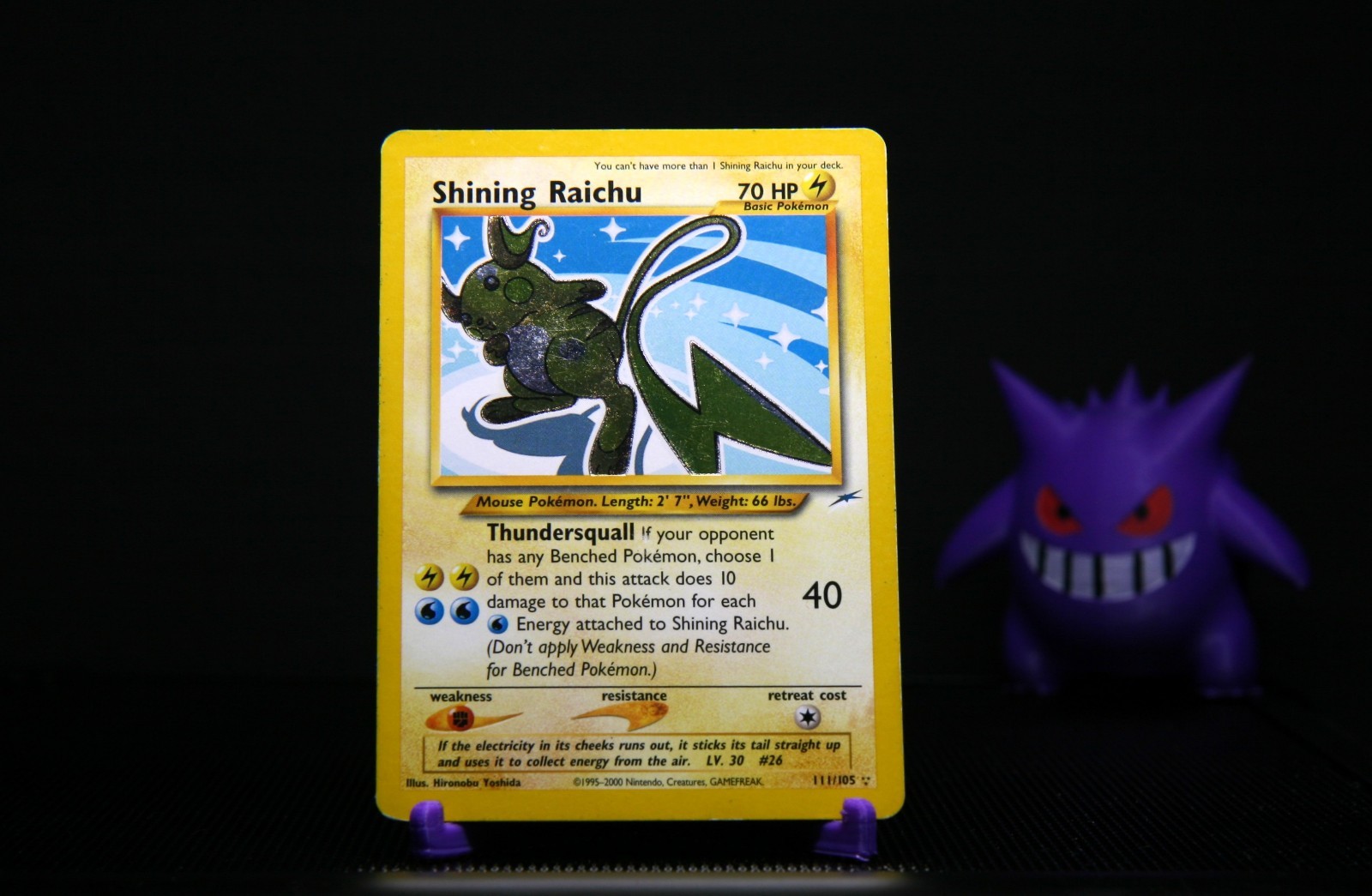 Shining Raichu 111/105 Neo Destiny Holo Shining Raichu 111/105 Neo Destiny Holo
