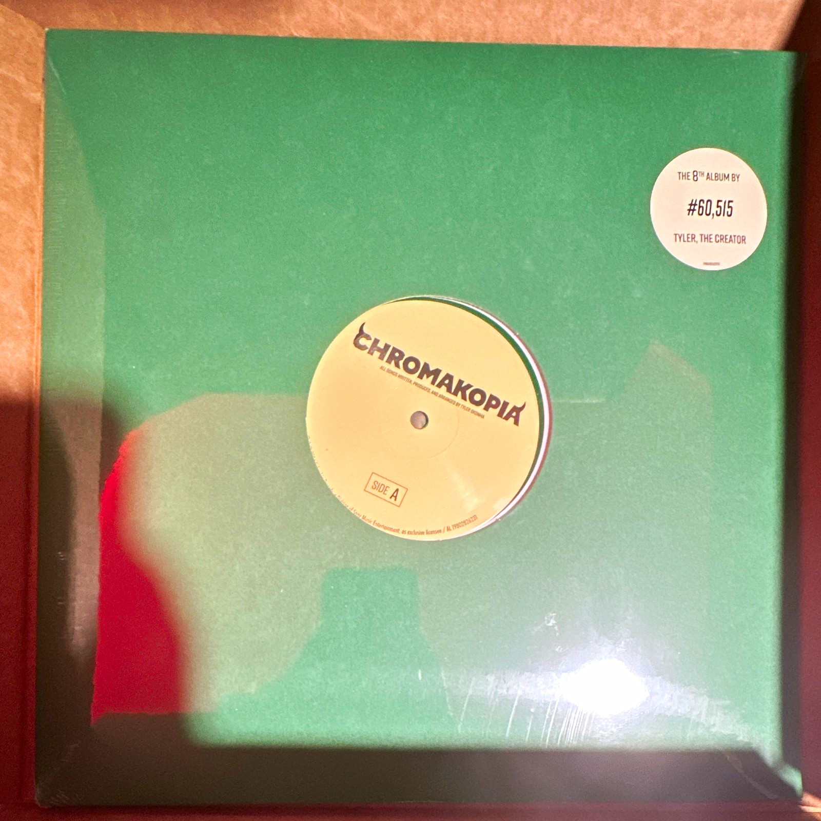 Tyler The Creator CHROMAKOPIA Vinyl Test Pressing #60,515/100,000 Numbered 2LP Tyler The Creator CHROMAKOPIA Vinyl Test Pressing #60,515/100,000 Numbered 2LP