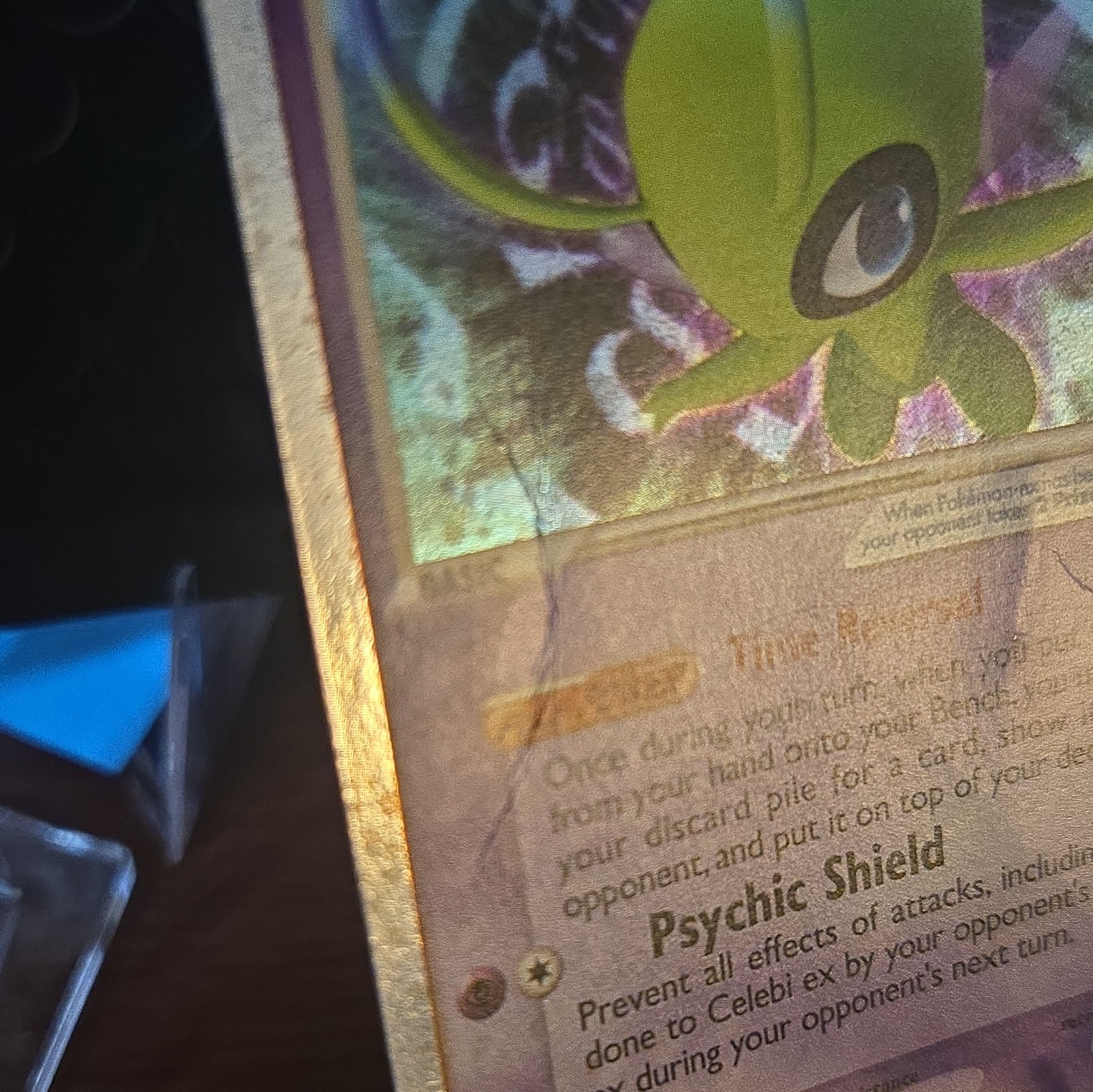 Celebi EX 17/17 Pokémon Pop Series 2 Ultra Rare Holo With Partial Swirls, NM Celebi EX 17/17 Pokémon Pop Series 2 Ultra Rare Holo With Partial Swirls, NM