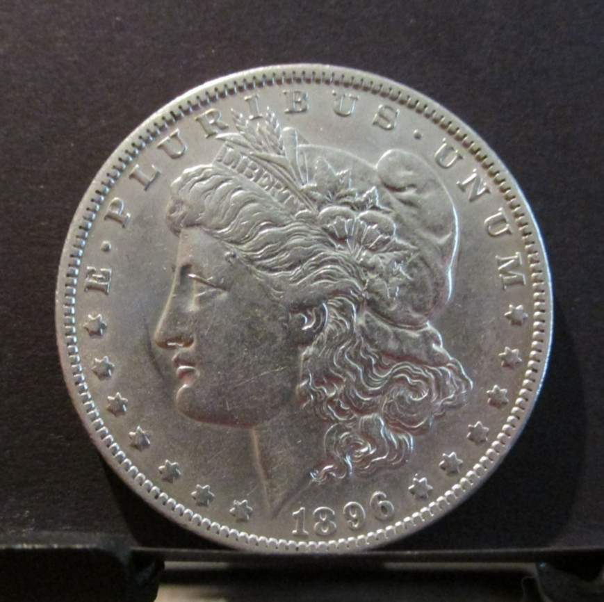 1896 O Morgan Silver Dollar AU+ *KEY DATE*