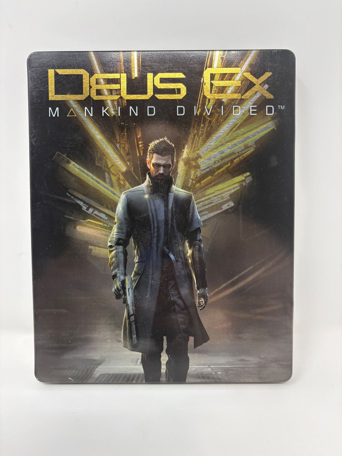 Deus Ex Mankind Divided PS4 Steelbook Edition Tested Works w/ Insert