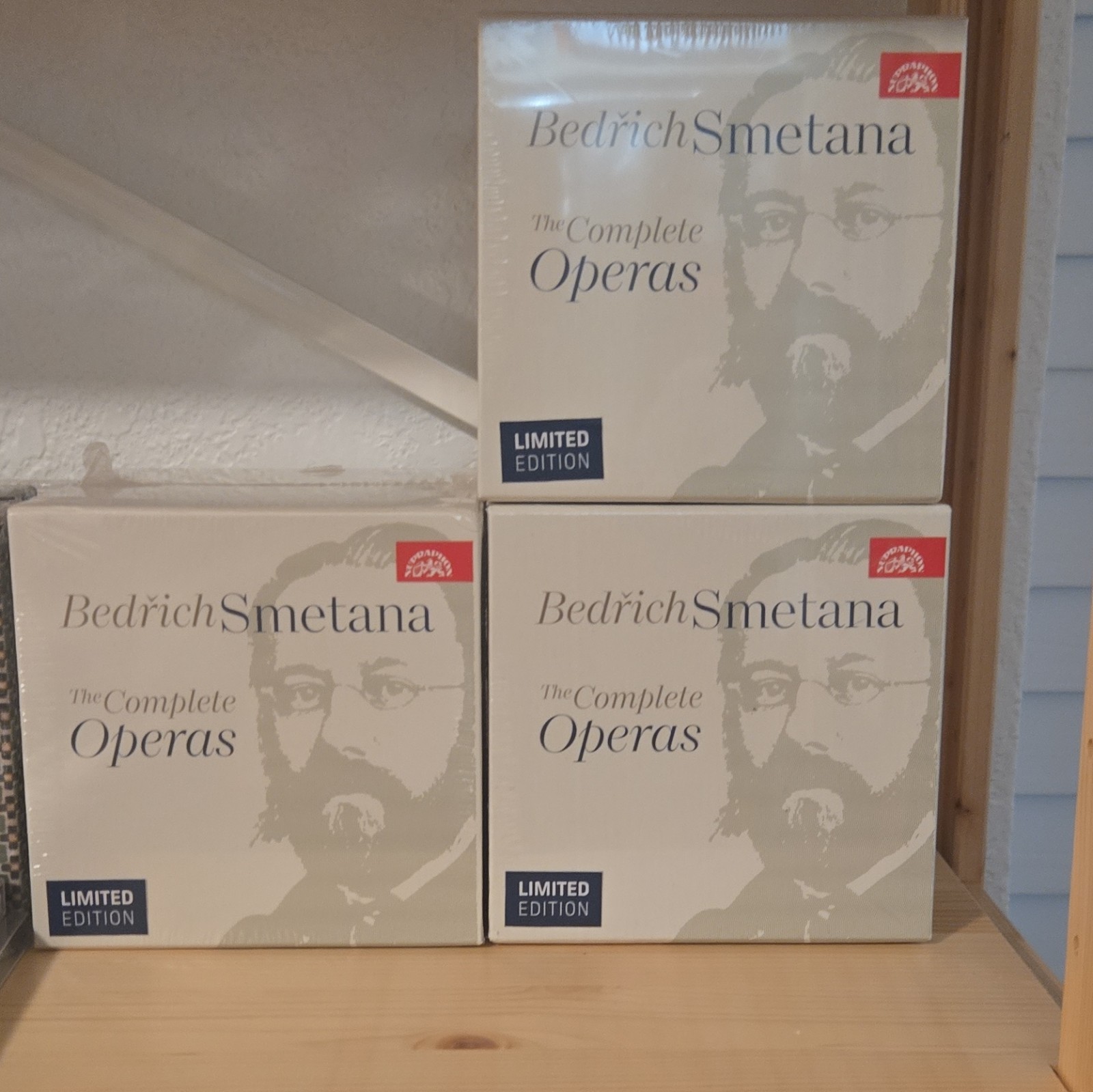 Supraphon Bedřich Smetana The Complete Operas Limited 17-CD Box Set 1998 Supraphon Bedřich Smetana The Complete Operas Limited 17-CD Box Set 1998