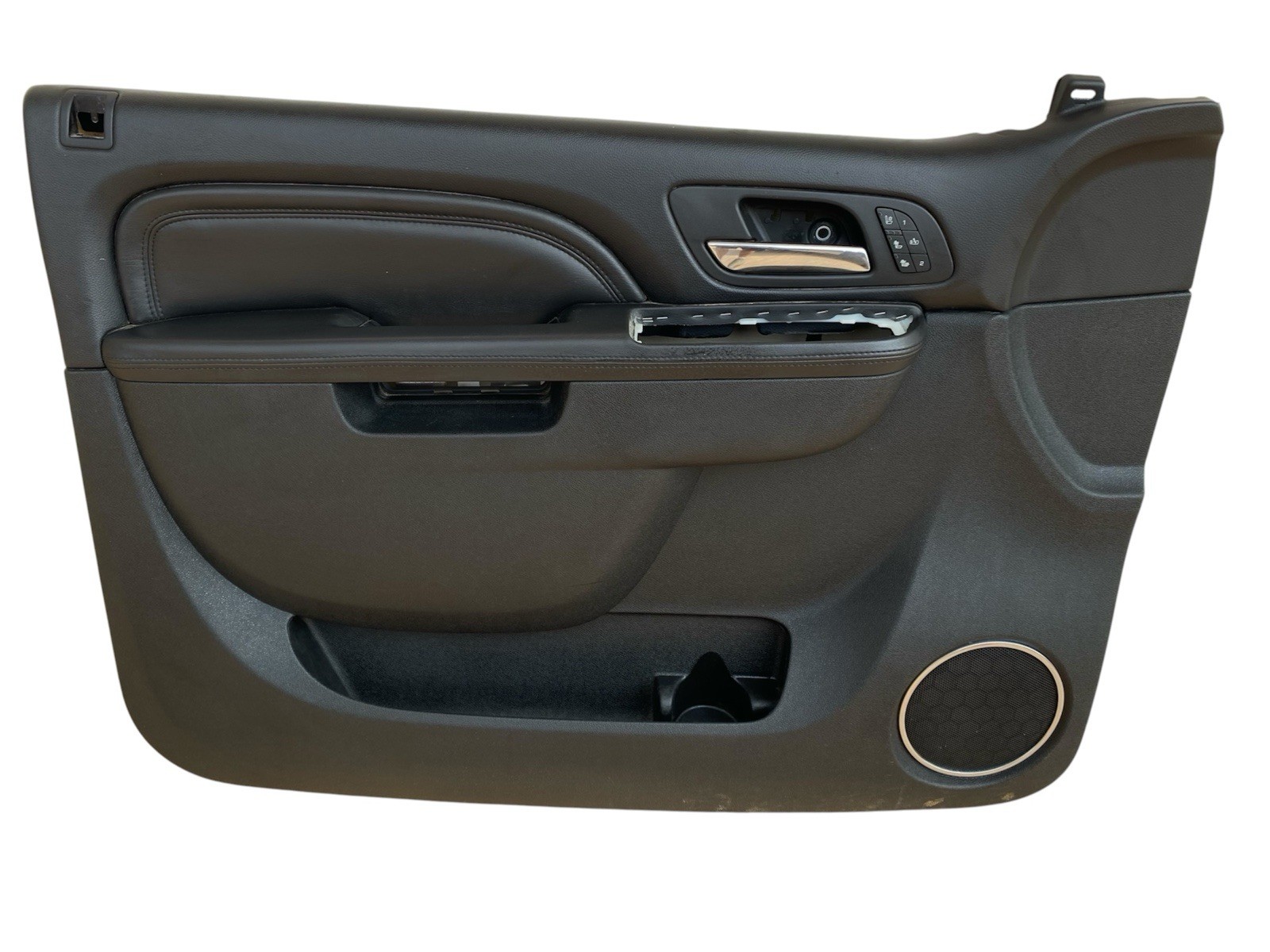 2010 - 2014 Chevy Tahoe Yukon Suburban Silverado Driver Front Door Panel BLACK +