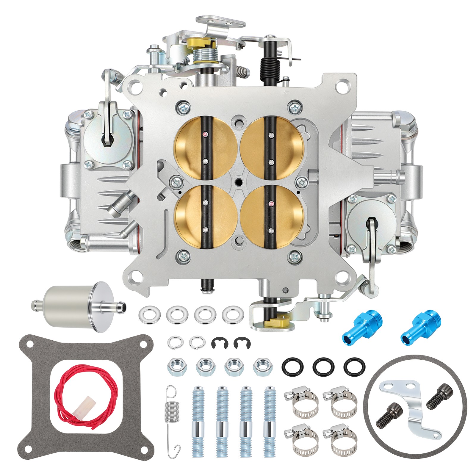 For BR-67202 950 CFM Race Series Mechanical Secondary Carburetor 4150 4-Barrel