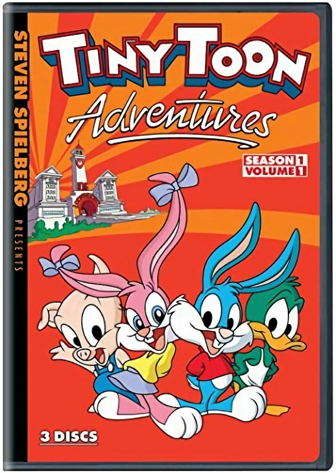 Steven Spielberg Presents Tiny Toon Adventures Season one DVD Charles Adler NEW