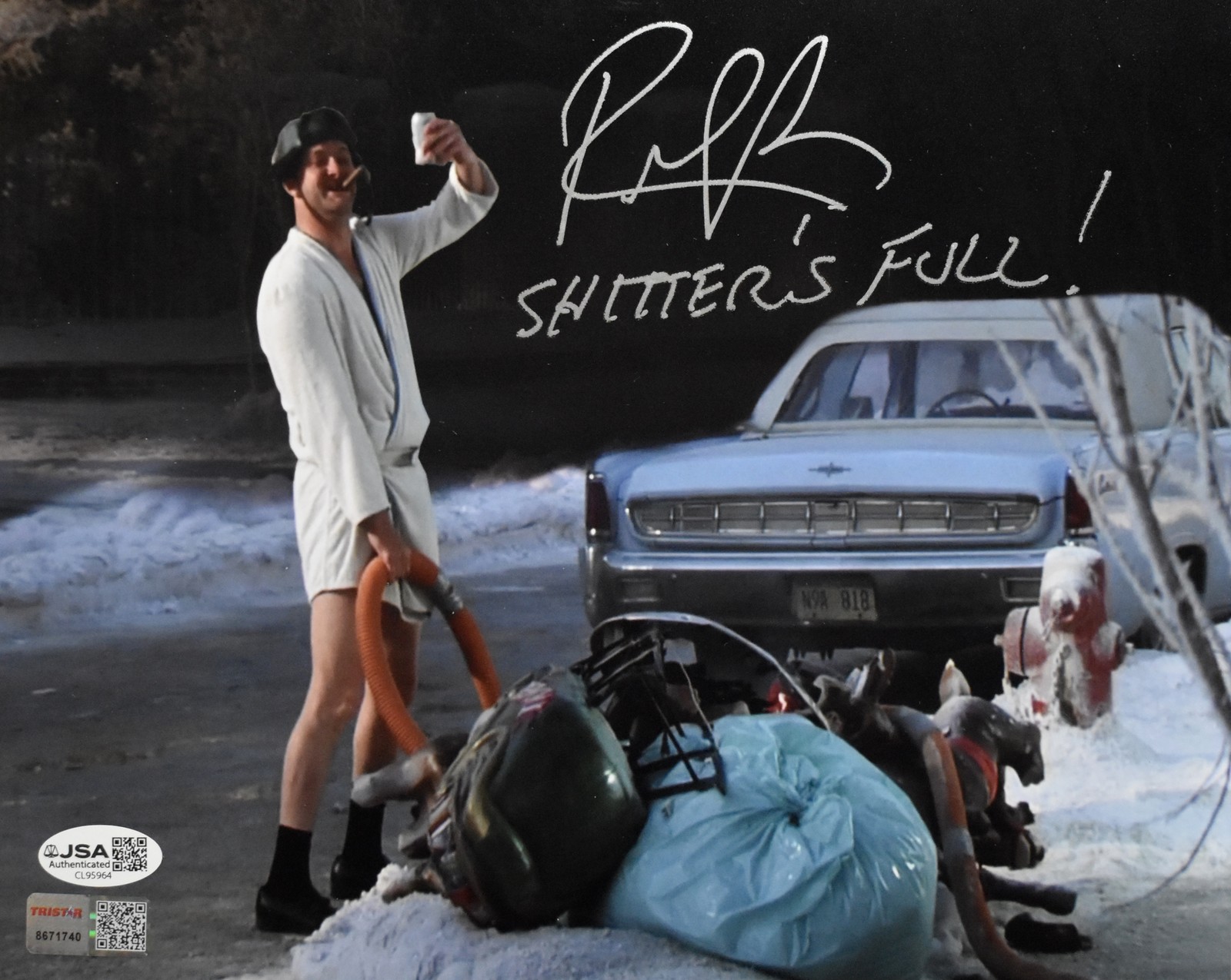 Randy Quaid Autographed/Inscribed 8x10 Photo Christmas Vacation JSA 205241
