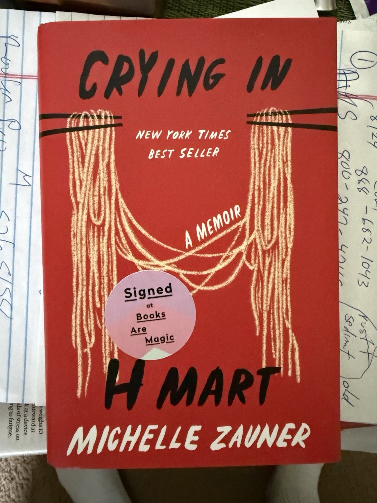 New SIGNED Crying in H Mart: Michelle Zauner of Japanese Breakfast 1st Edition
