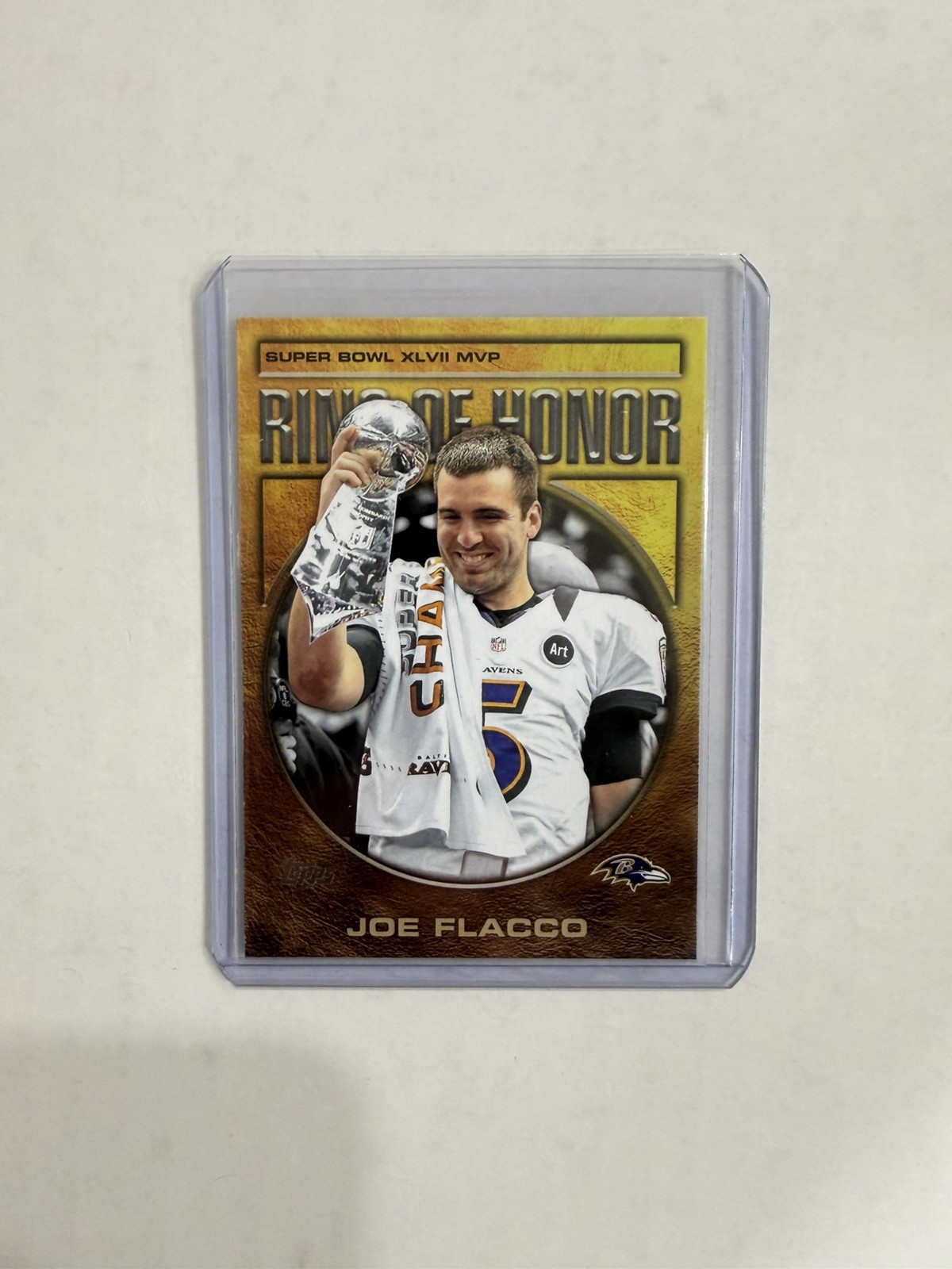 2026 topps ring of honor Joe Flacco Baltimore Ravens #ROH-2 - 2026 topps ring of honor Joe Flacco Baltimore Ravens #ROH-2 -