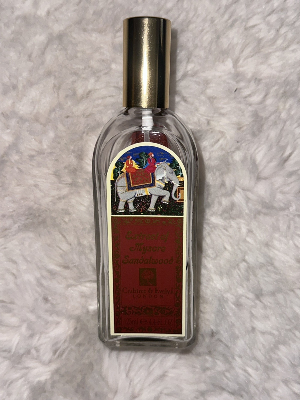 RARE 1983 Crabtree & Evelyn London Extract of Mysore Sandalwood Elephant Perfume RARE 1983 Crabtree & Evelyn London Extract of Mysore Sandalwood Elephant Perfume