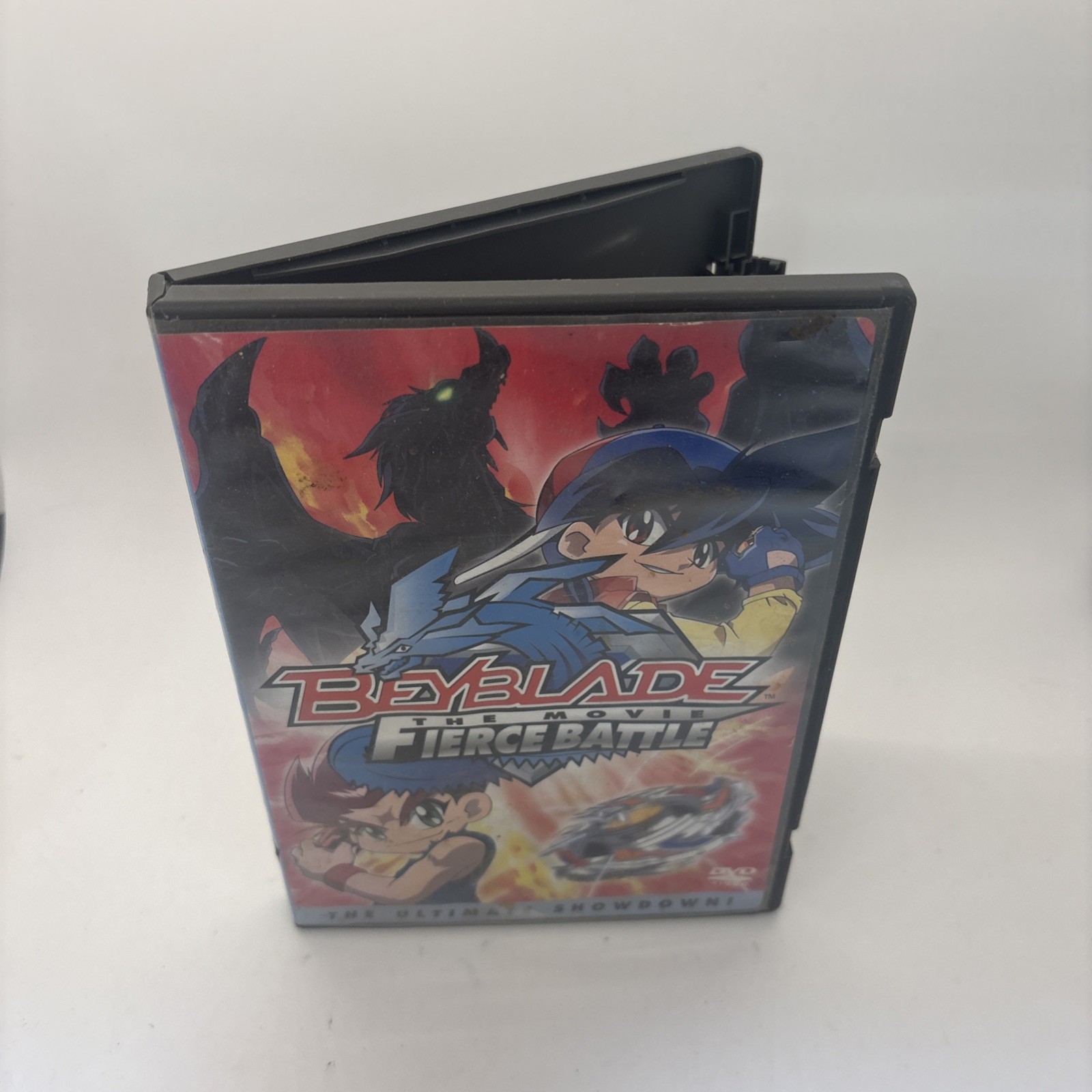 BEYBLADE THE MOVIE FIERCE BATTLE THE ULTIMATE SHOWDOWN DVD 2002 MIRAMAX FAMILY