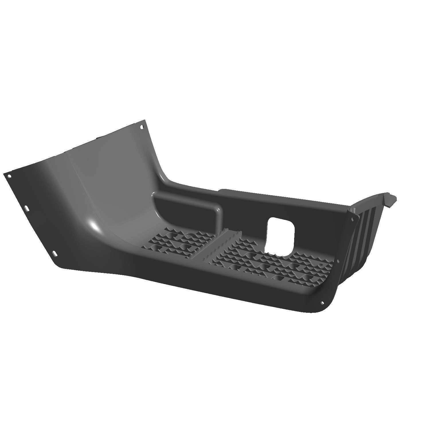 Polaris Footwell, Right Side, Gloss, for ATV Models, Genuine OEM - 5434792-070 Polaris Footwell, Right Side, Gloss, for ATV Models, Genuine OEM - 5434792-070