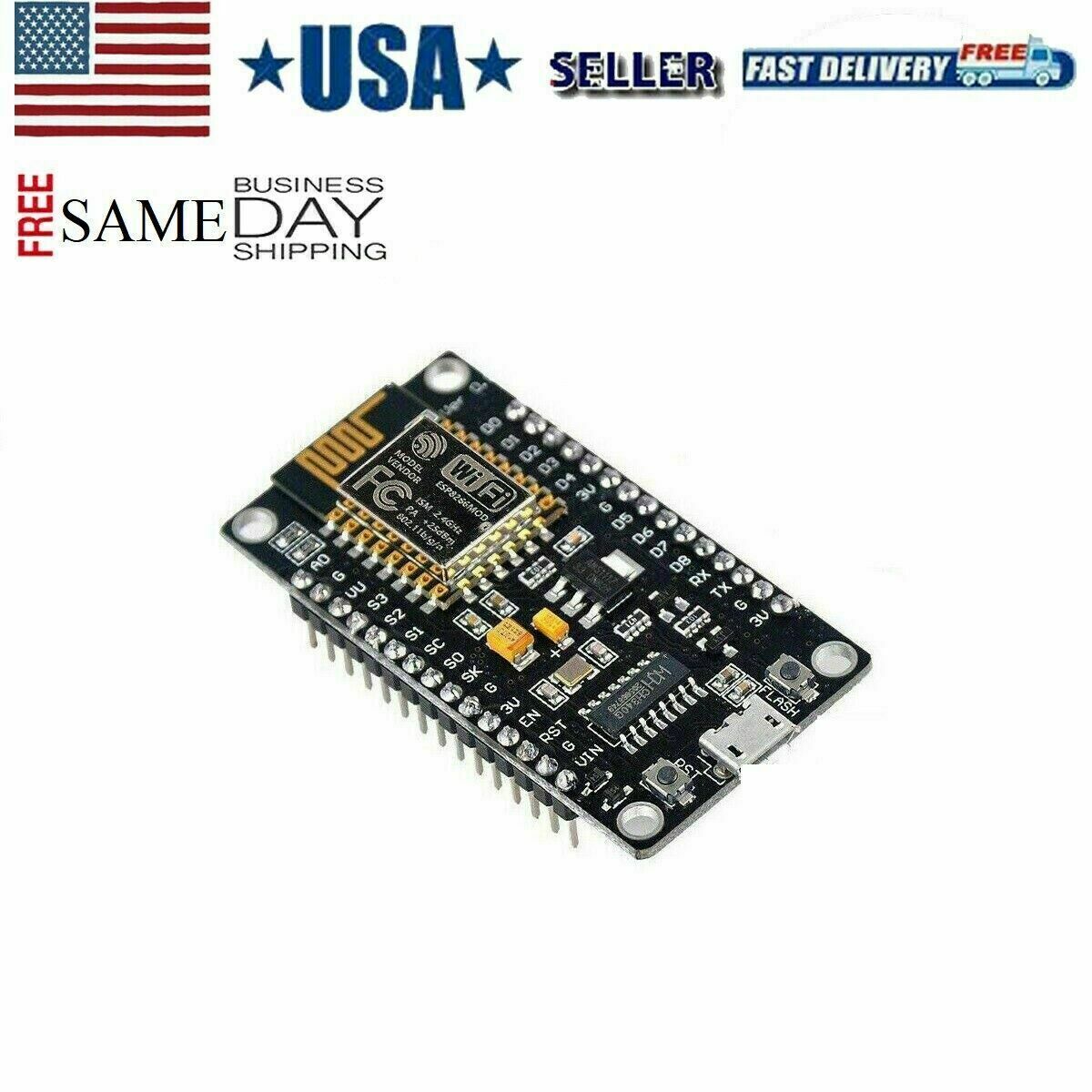 NodeMcu LUA ESP8266 ESP-12 CH340G LoLin V3 WiFi IoT Development Board Module US