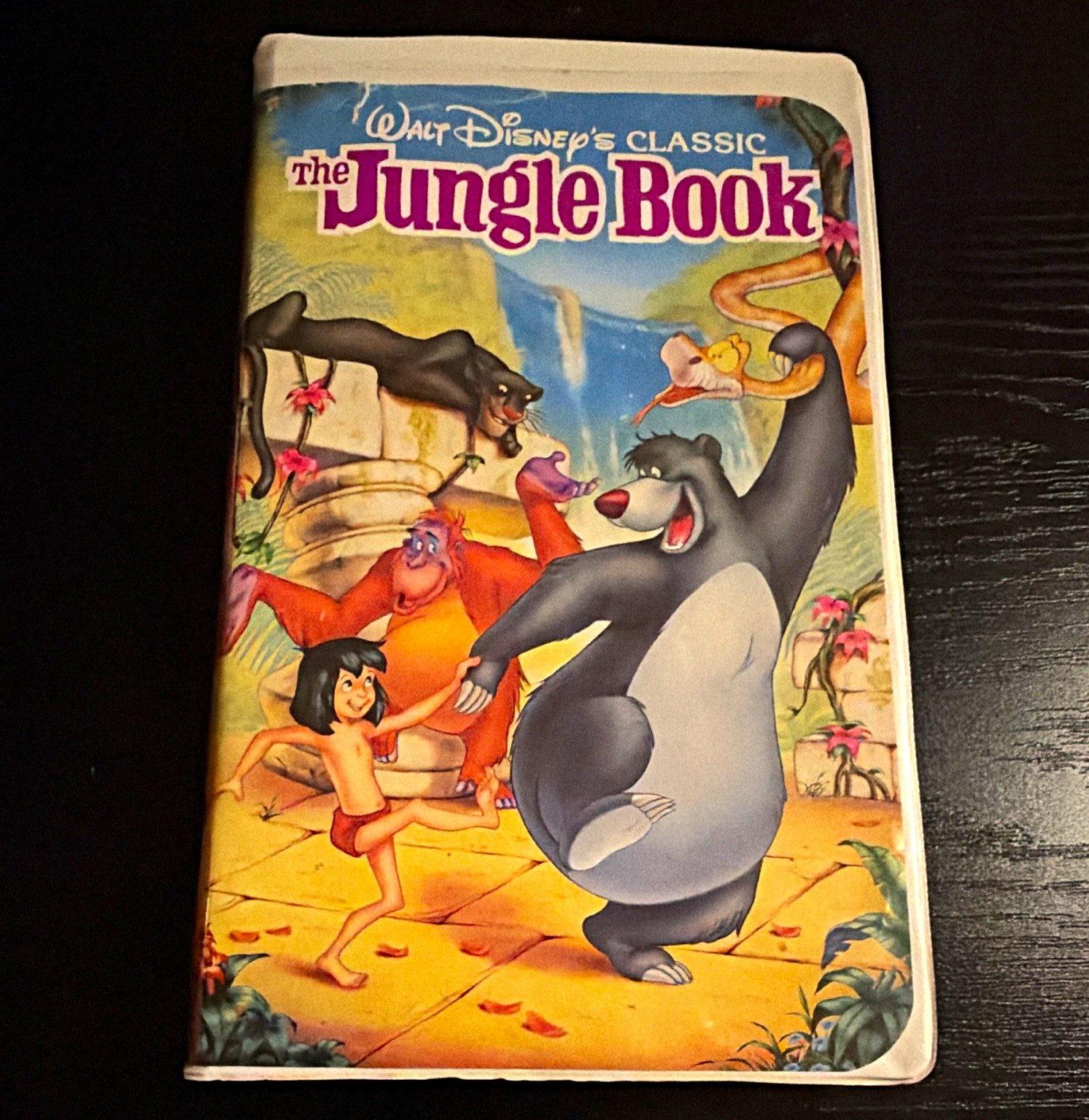 Walt Disney The Jungle Book VHS Black Diamond 1991 - First Batch Walt Disney The Jungle Book VHS Black Diamond 1991 - First Batch