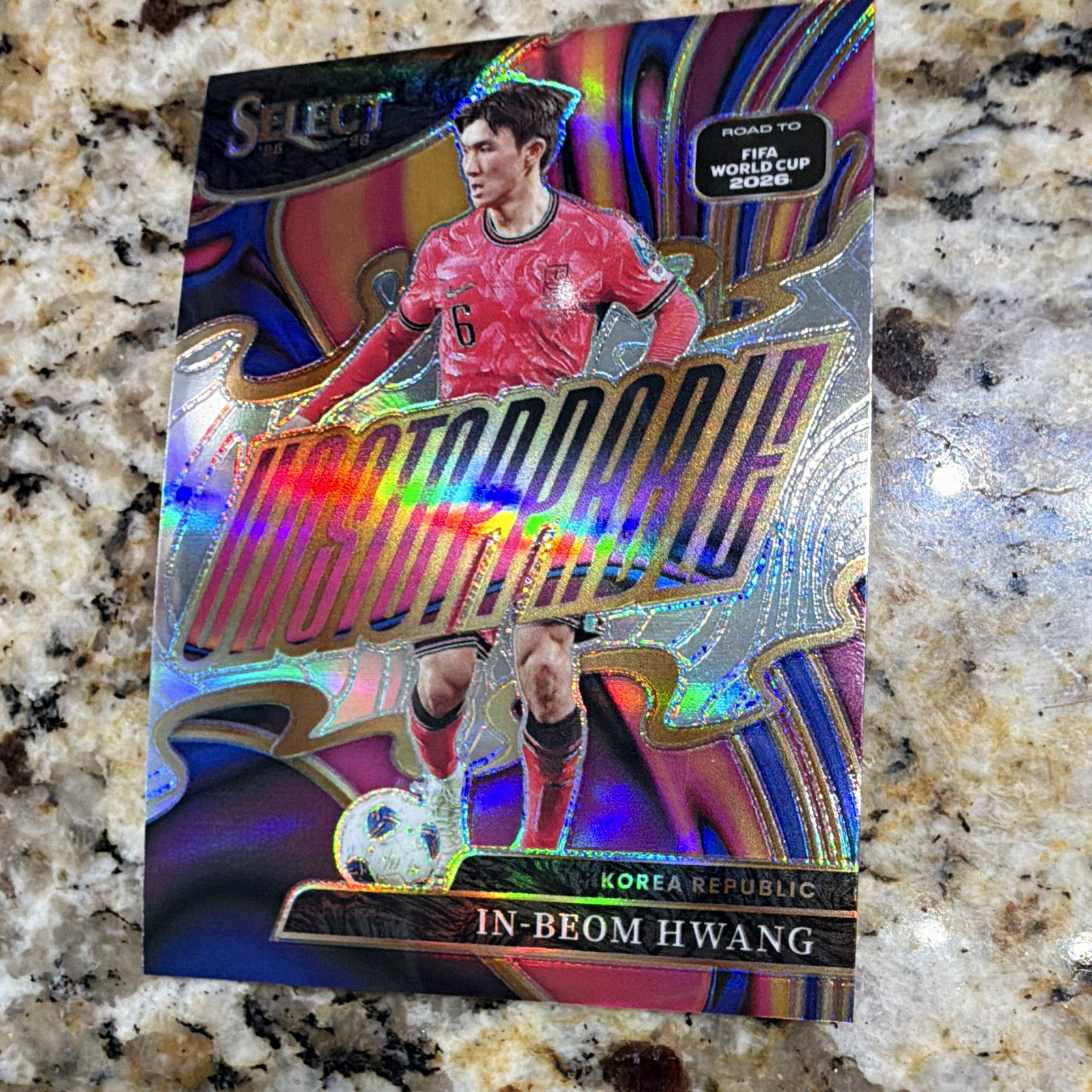 Panini 2025-26 Select In-Beom Hwang Korea Republic #5 Unstoppable Prizm Panini 2025-26 Select In-Beom Hwang Korea Republic #5 Unstoppable Prizm