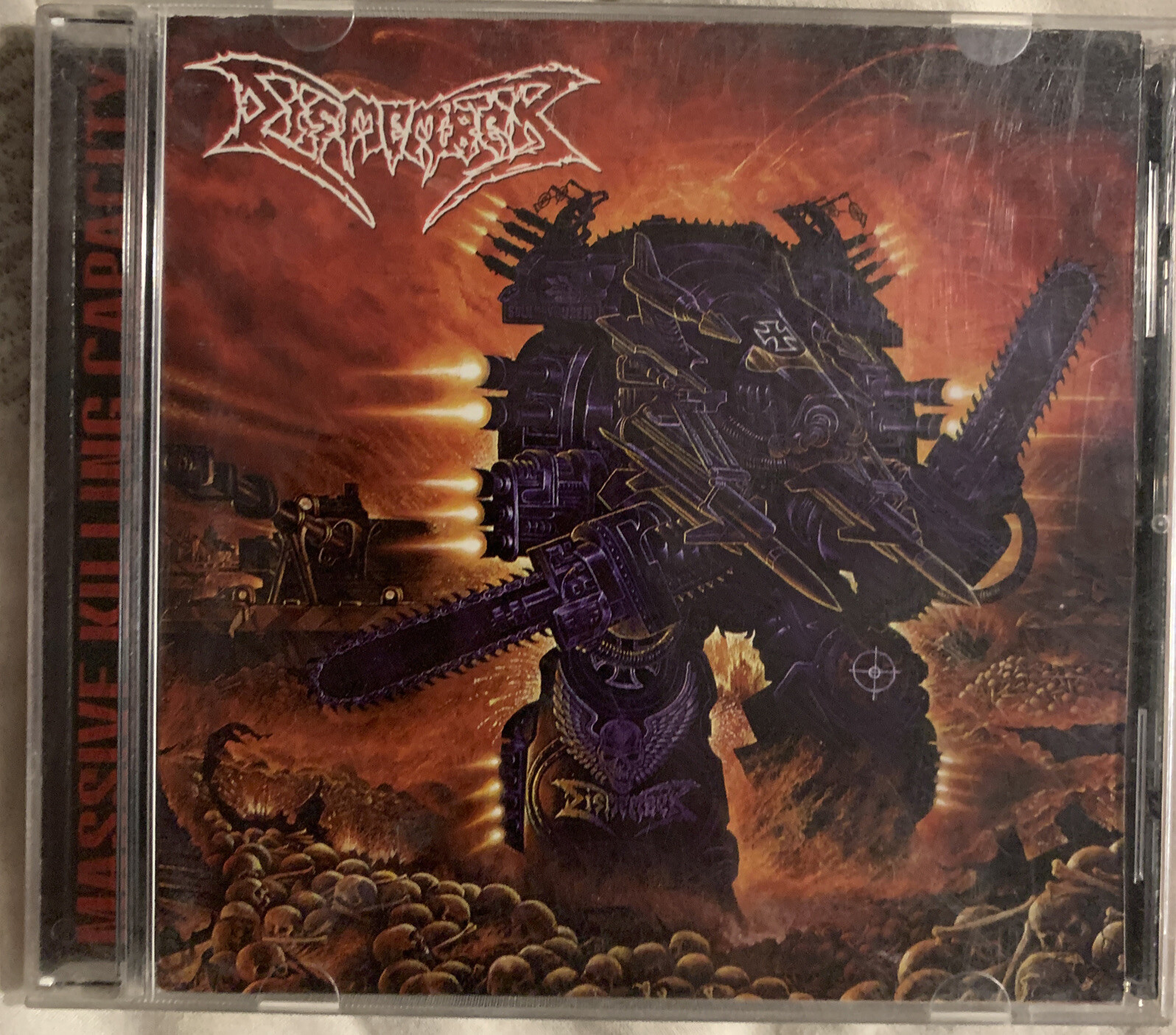 Dismember ‎– Massive Killing Capacity CD 1995 Nuclear Blast ‎– NBA 6123-2 *US