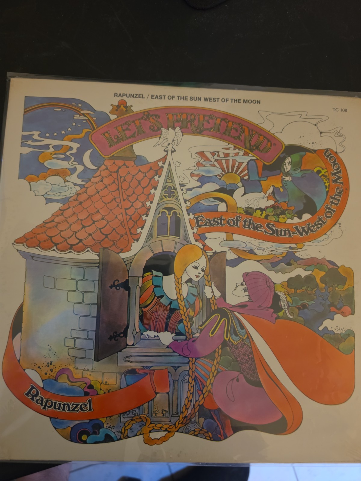 Vinyl LP Let's Pretend Rapunzel East Of The Sun West Of The Moon UNOPENED Vinyl LP Let's Pretend Rapunzel East Of The Sun West Of The Moon UNOPENED