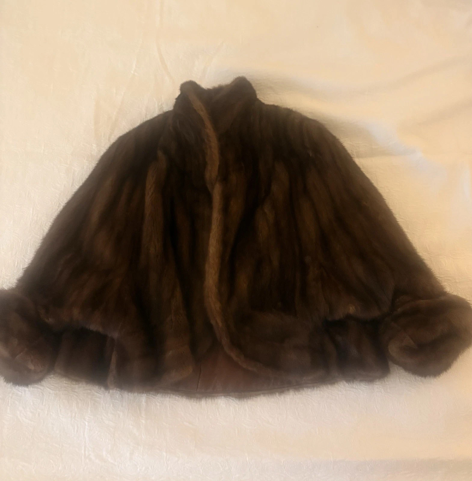 Brown Mink Fur Winter Coat Brown Mink Fur Winter Coat