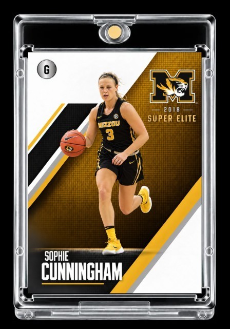 2018 Sophie Cunningham Future Stars Super Elite Rookie Card Missouri Tigers