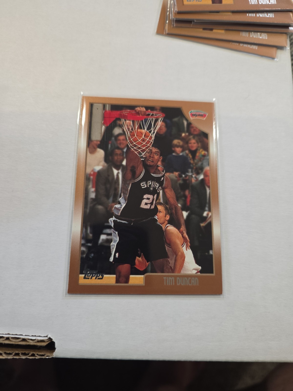1998-99 Topps #49 Tim Duncan