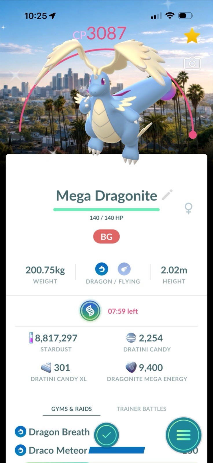 Pokémon G0 Shiny Mega Dragonite Los Angeles Background Kalos Tour 2026 Pokémon G0 Shiny Mega Dragonite Los Angeles Background Kalos Tour 2026