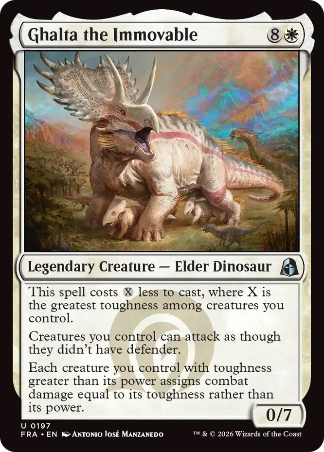 1x Ghalta the Immovable MTG - Reality Fracture - NM-Mint