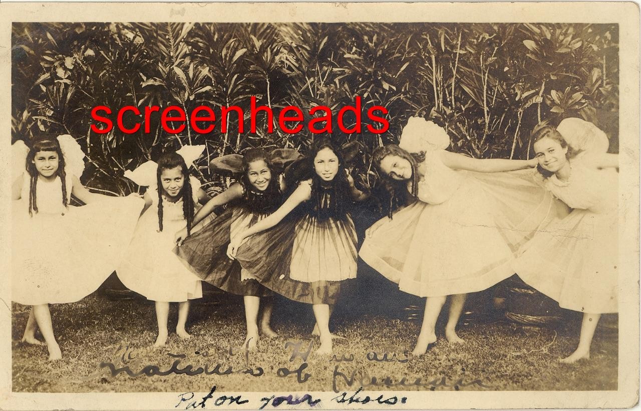 C1915 RPPC PHOTO HAWAII 
