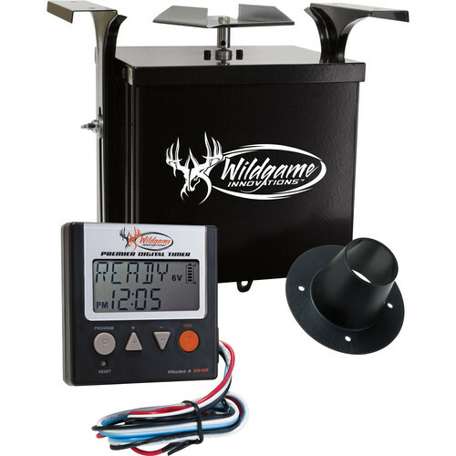 Wildgame Innovations Hanging Deer Feeder 6Volt Digital Power Control Unit LCD