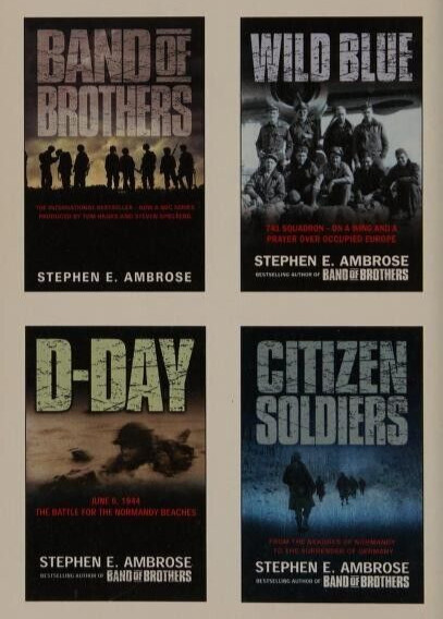 AUDIOBOOKS ~ STEPHEN E. AMBROSE 9 BOOKS, BAND OF BROTHERS, EISENHOWER + .MP3 USB