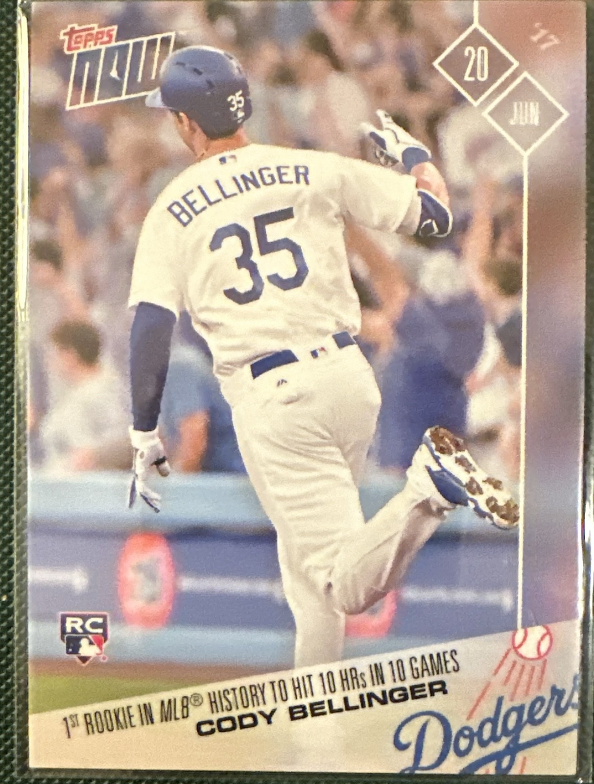 2017 Topps Now - Cody Bellinger #272 /2257 (RC)