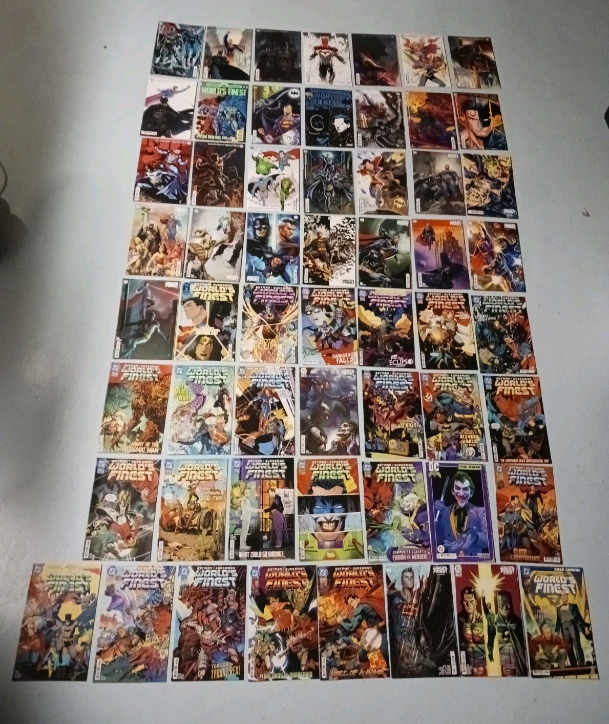 Batman Superman WORLD’S FINEST #1-54 PLUS Annuals Full Waid Mora Run High Grade