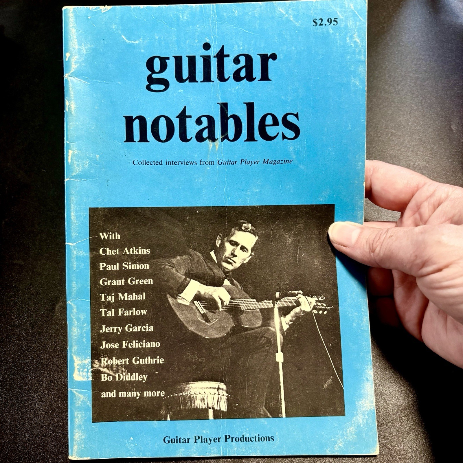 Guitar Notables 1975 RARE Vintage Book Jerry Garcia Les Paul Chet Atkins & More