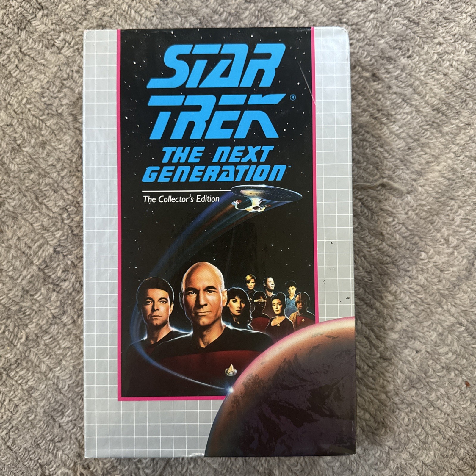 Paramount Star Trek: The Next Generation Encounter at Farpoint VHS NTSC NR 1989 Paramount Star Trek: The Next Generation Encounter at Farpoint VHS NTSC NR 1989