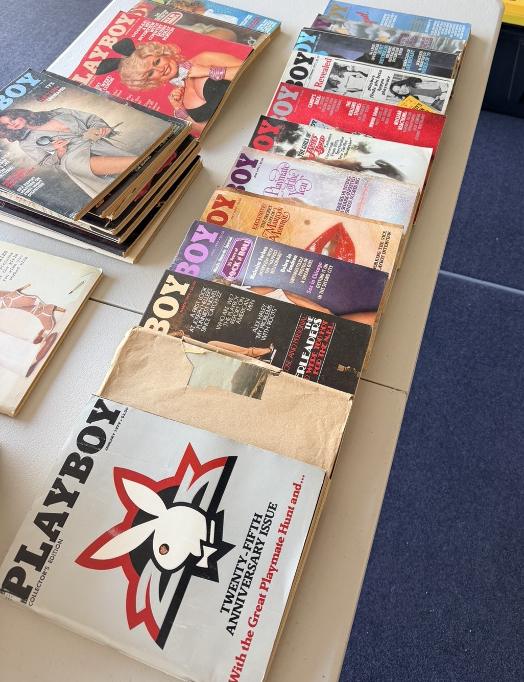 Vintage Playboy 1979 Magazines Set Very Good Condition.. Vintage Playboy 1979 Magazines Set Very Good Condition..