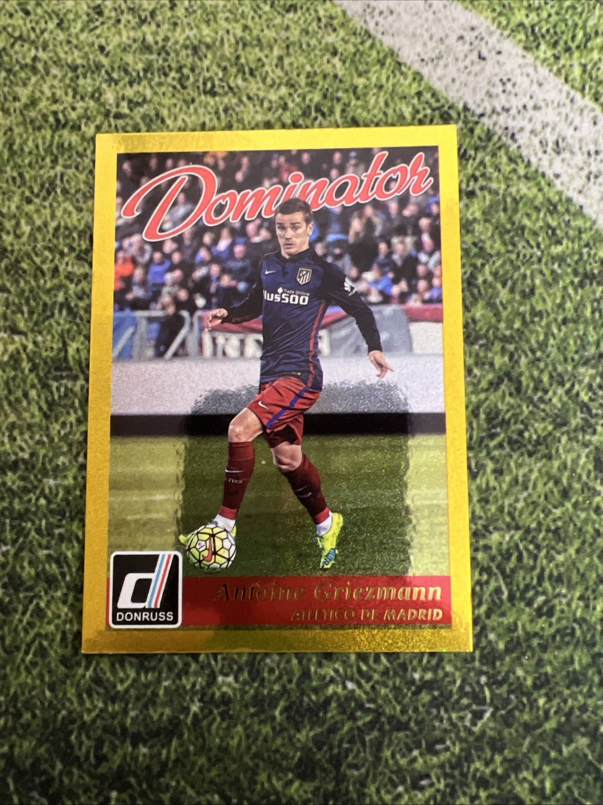 2016-17 Panini Donruss - Dominators Antoine Griezmann #43 Gold 2016-17 Panini Donruss - Dominators Antoine Griezmann #43 Gold