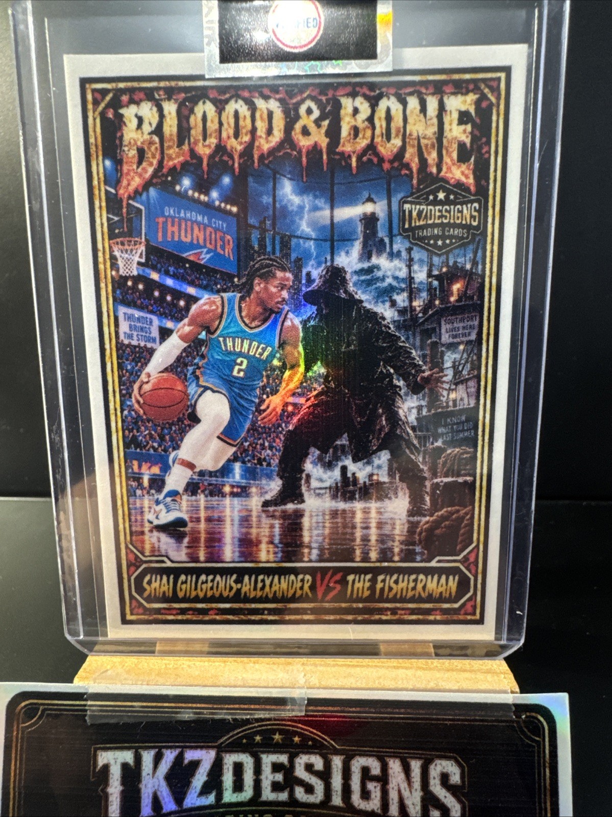 2026 Tkzdesigns Blood & Bone Shai Gilgeous-Alexander VS  The Fisherman BB15  /50