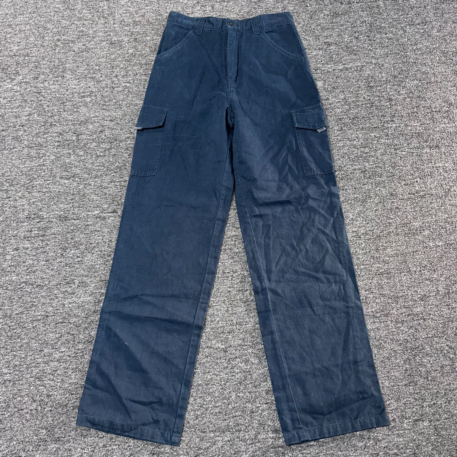 Vintage Outlooks Y2K Cargo Khaki Pants Womens - Sz 28\' Waist Black