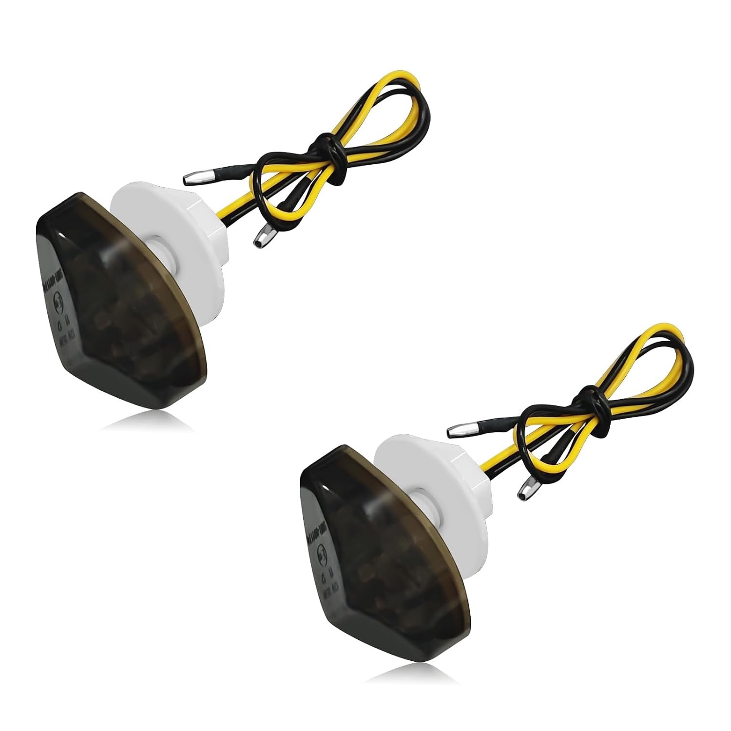2PCS 12V Waterproof High Brightness Flush Mount LED Turn Signals for Honda