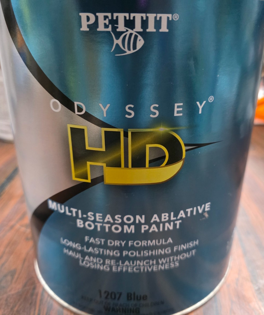 Pettit Odyssey HD 1207 Ablative Bottom Paint Blue Gallon